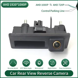 170° AHD 1080P Vehicle Rear View Reverse Camera for Volkswagen Golf Passat B7 B6 Tiguan Jetta MK6 Audi A3 A4 A5 Q5 A6