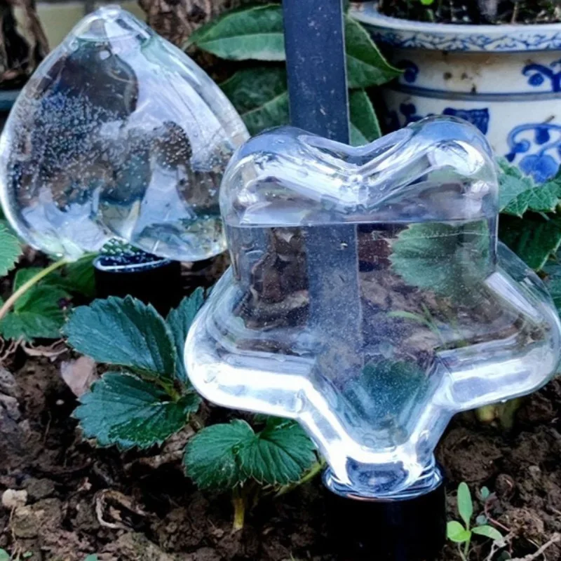 1pcs Creative Star Shaped Love Shaped Automatic Watering Machine for Lazy People At Home Water Tool for Potted Plants