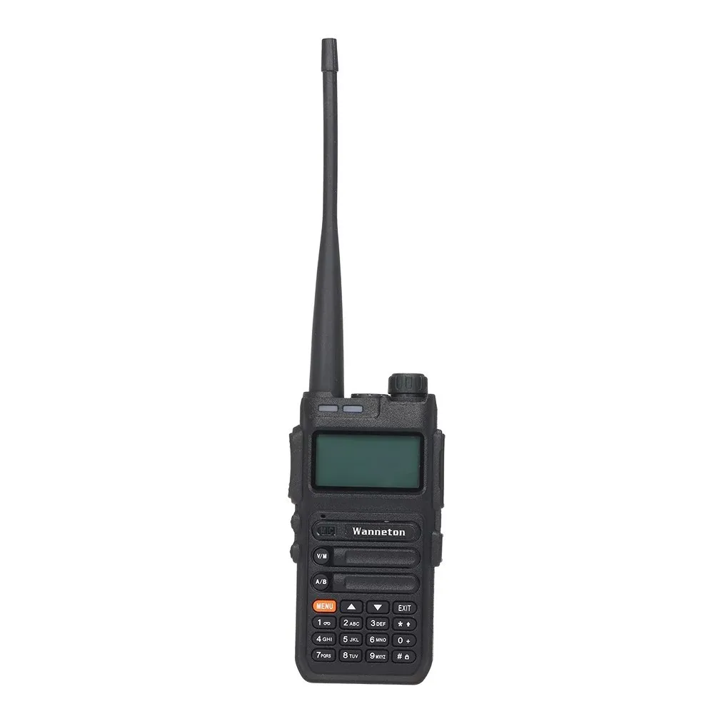 Wanneton UV-5FPLUS 5W 18-520MHz Full Band  Walkie Talkie  Copy Frequency Function Tpye-C Charyer Two Way Radio