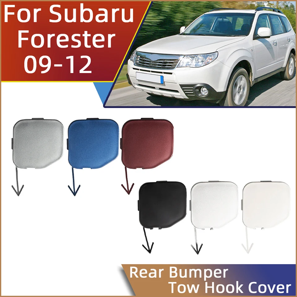 

Rear Bumper Tow Hook Eye Cover Lid For Subaru Forester 2009 2010 2011 2012 57731SC050 Auto Parts Towing Hauling Cap Garnish Trim