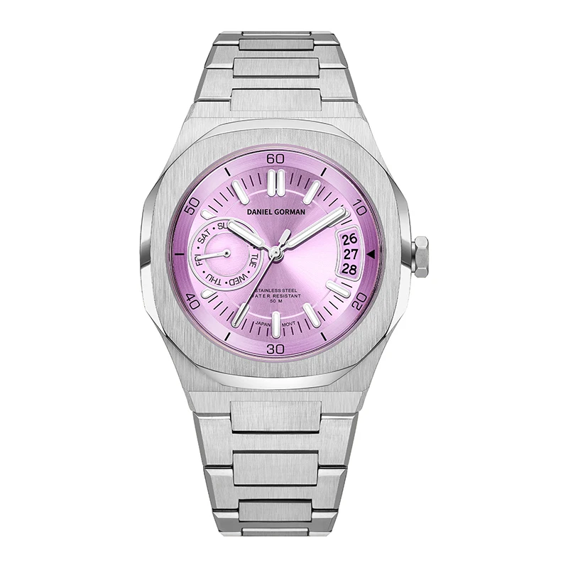 Hot Selling Watch Calendar Luminous Sports Quartz Watch Stainless Steel Wrist Hand Clock Waterproof Sport Watches