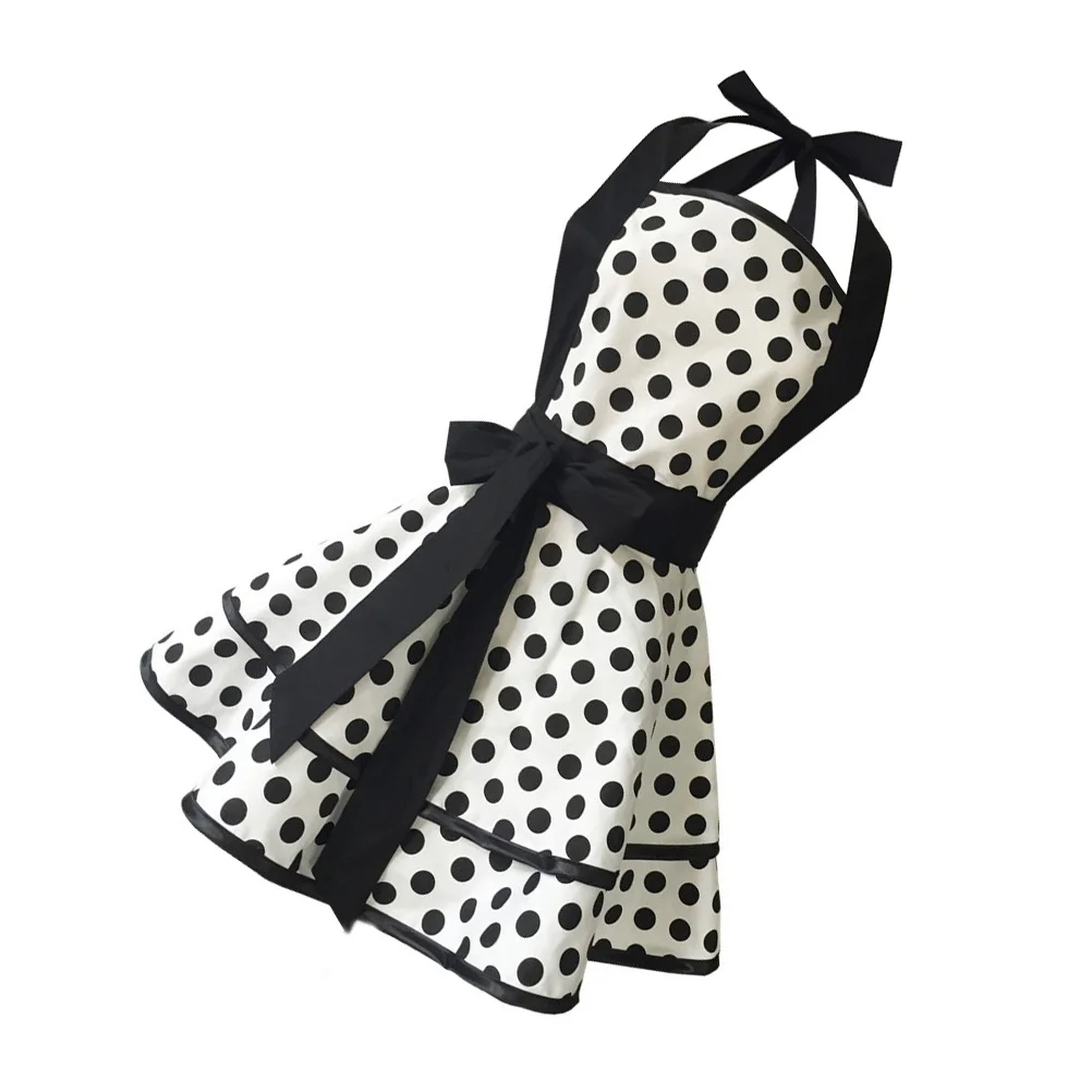 

1Pcs Double Layer Retro Kitchen Apron Adjustable Cotton Cooking Apron Vintage Skirt Design for Restaurant Home Bar Baking