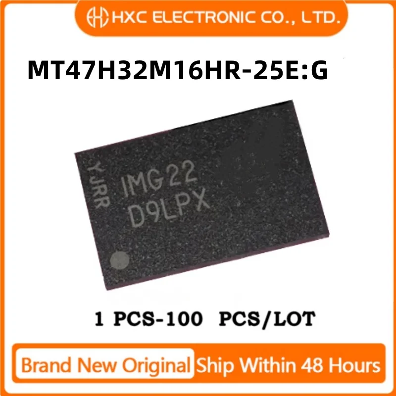 

1PCS/10PCS/50PCS/100PCS MT47H32M16HR-25E:G MT47H32M16HR Brand New Original IC CHIP