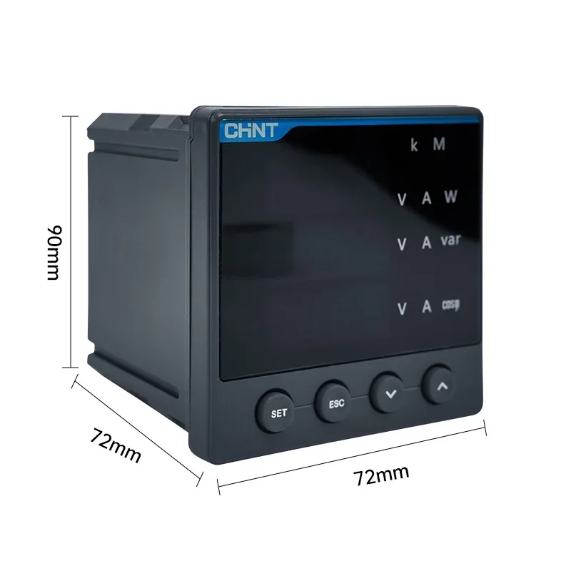 CHINT PD666-2S3 Three Phase Programmable Multi-Function Digital Display Mounting Multifunctional Watch Table