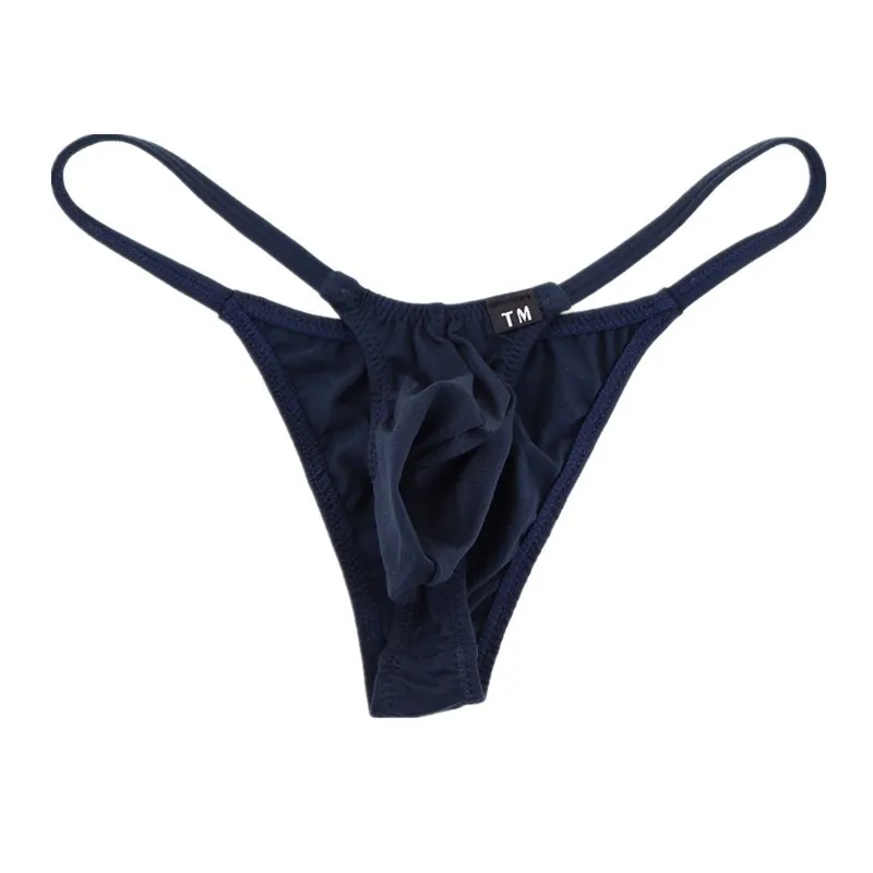 

Men's Cotton Low-rise Briefs, U-convex Pouch, Slim Side Thin Breathable High Elastic Triangle Underwear