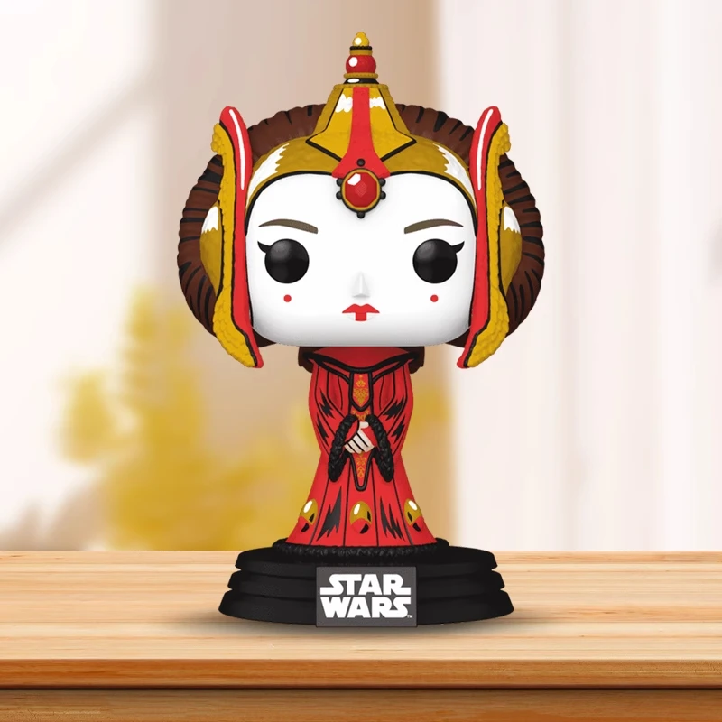 Genuine Edition FUNKO POP Queen Padmé Amidala of Star Wars Anime Desktop Decoration Ornament Model Toys Collectible Model - Image 4