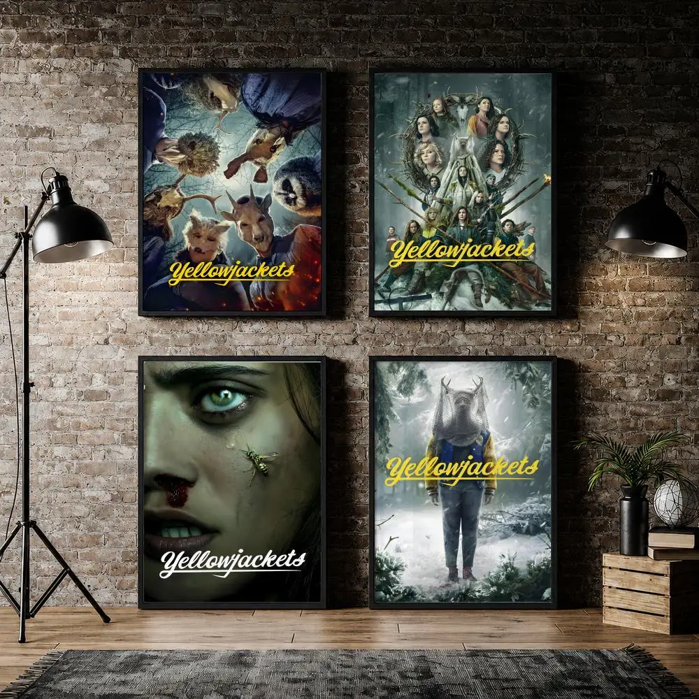 Yellowjackets TV Series Poster Pvc HD Peel and Stick Modern poster Home Office Living Room Dining Room Wall Decor
