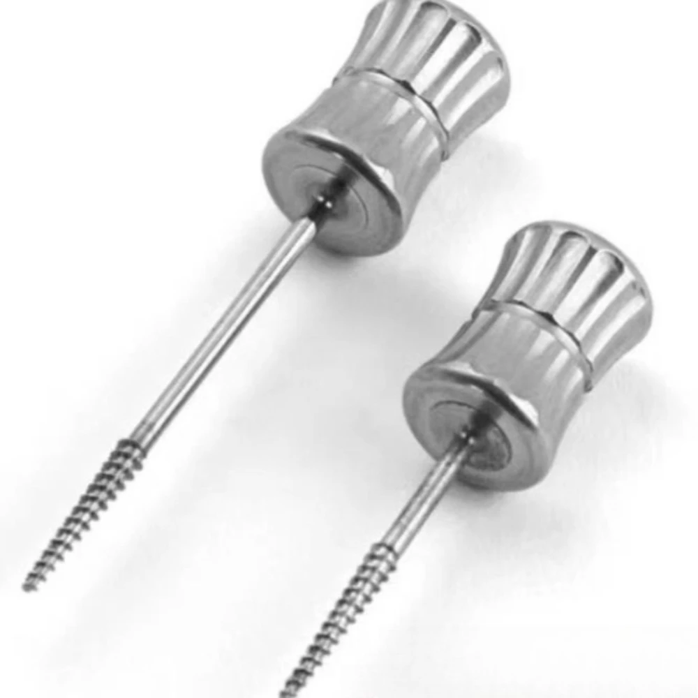 4Pcs Dental Broken Root Drill Remnant Extractordental Stainless Steel Tooth Extraction Screw Dentistry Materials Tools