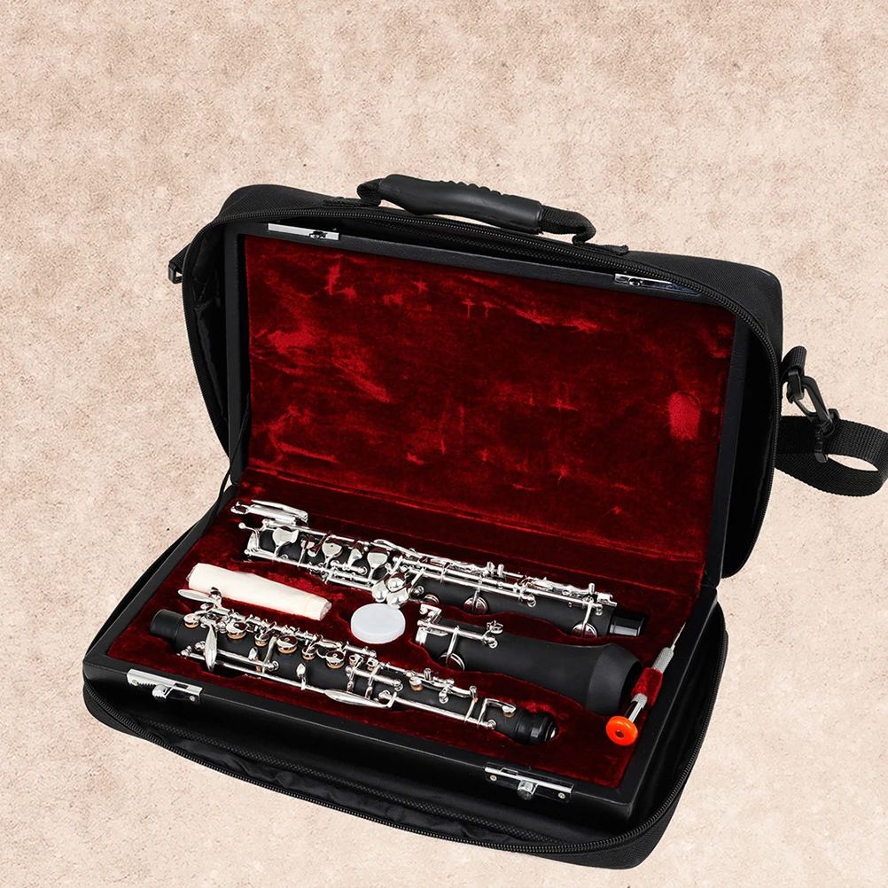 

Waterproof Oxford Cloth Oboe Bag Large Capacity Carrier Dust-proof Scratch-resistant Storage Pouch Shoulder Handbag Instrument