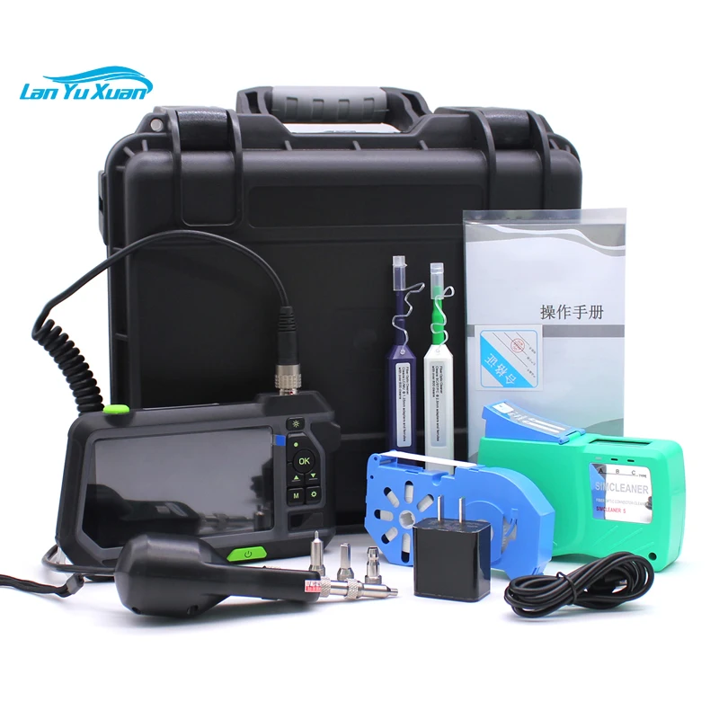 

Onefind WF-TK06 Fiber Optic Cleaning Kit Fiber Optic Connector Endface Inspection Probe