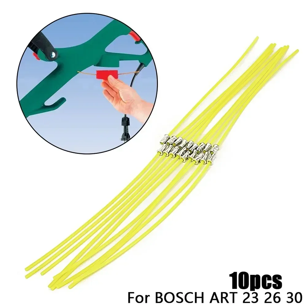 

10pcs 2.4mm Spool Line Garden Power Tools Parts Trimmer Replacement Accessories For Bosch Art 23 26 30 Combitrim