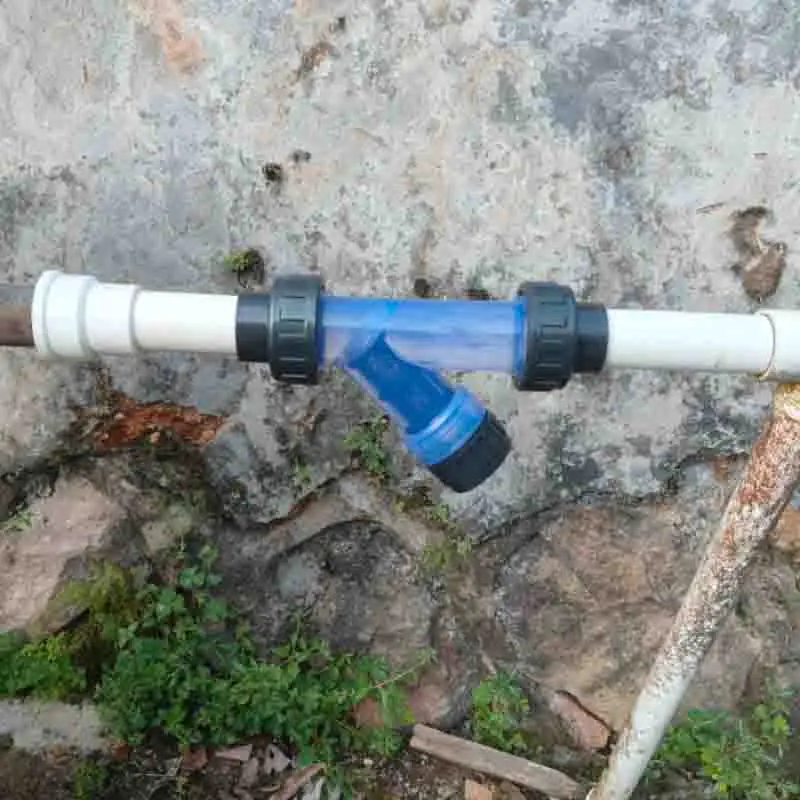 

PVC Transparent Filter PVC Plastic Pipe Filter Y-Type Strainer Tap Water Filter DN20 DN25 DN32 DN40 DN50 DN63