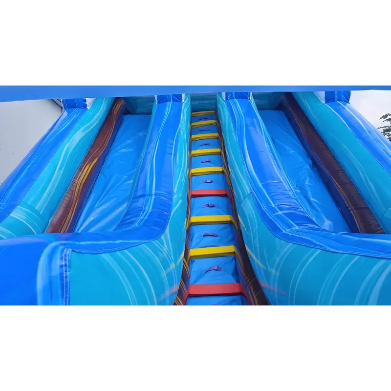 Durable PVC Palm Tree Inflatable Water Slide & Bounce House Combo for Commercial Party Rentals