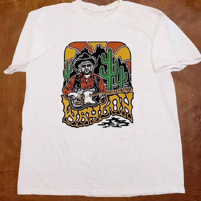 Waylon Telecaster Desert T Shirt Vintage Style For Funny Reprint