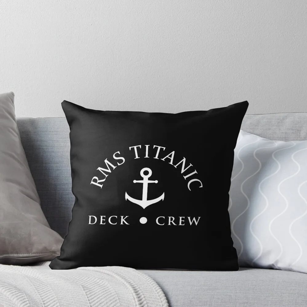 RMS Titanic Deck Crew Throw Pillow Pillow Decor Cushions For Sofa pillow