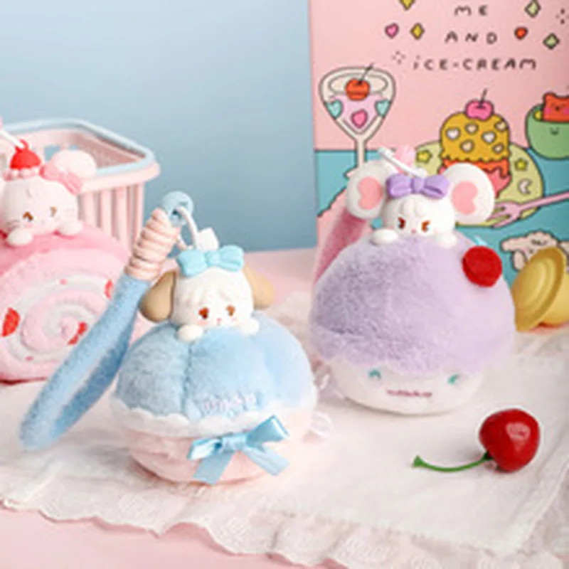 Caja ciega con fragancia de la serie de té de la tarde Mikko Sweetheart auténtica, bolso Kawaii para niñas, colgante de felpa, caja sorpresa, regalo de cumpleaños