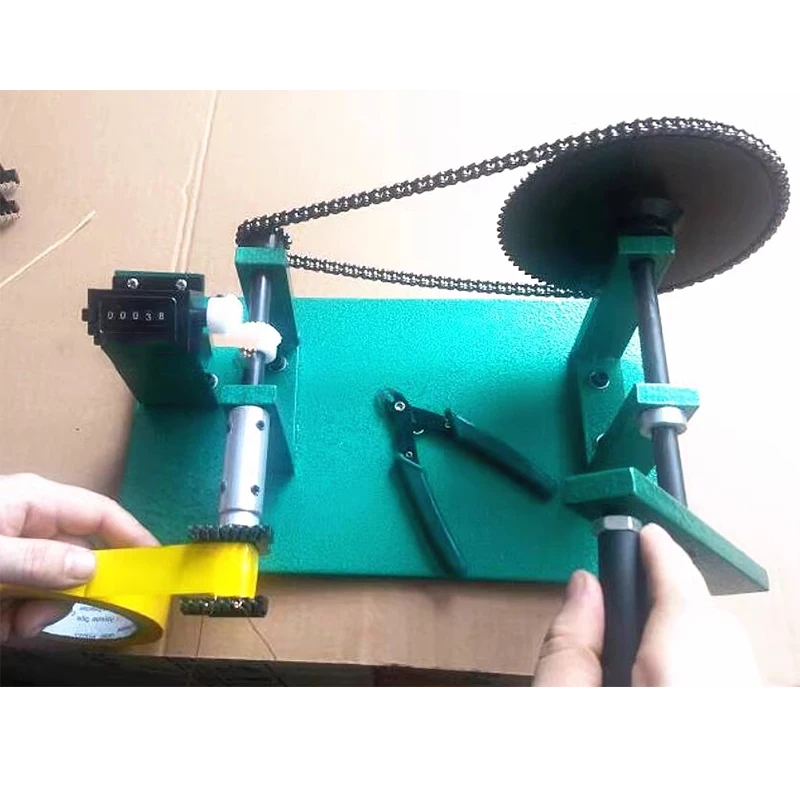 Hand Winding Machine Small Winding Coil Winding Tool Mechanical Manual Dual-purpose Hand Coil Counting Winder Machine