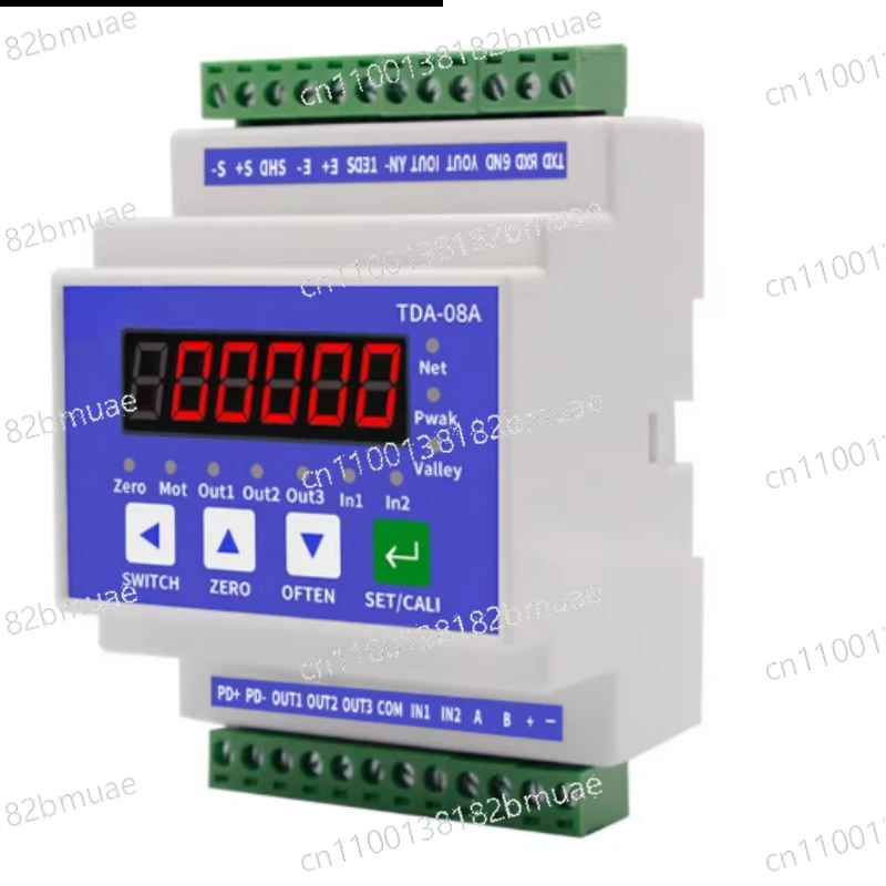 TDA-08A Rail Type Weight Transmitter Weighing Amplifier 3 Transistor Analog Output Value