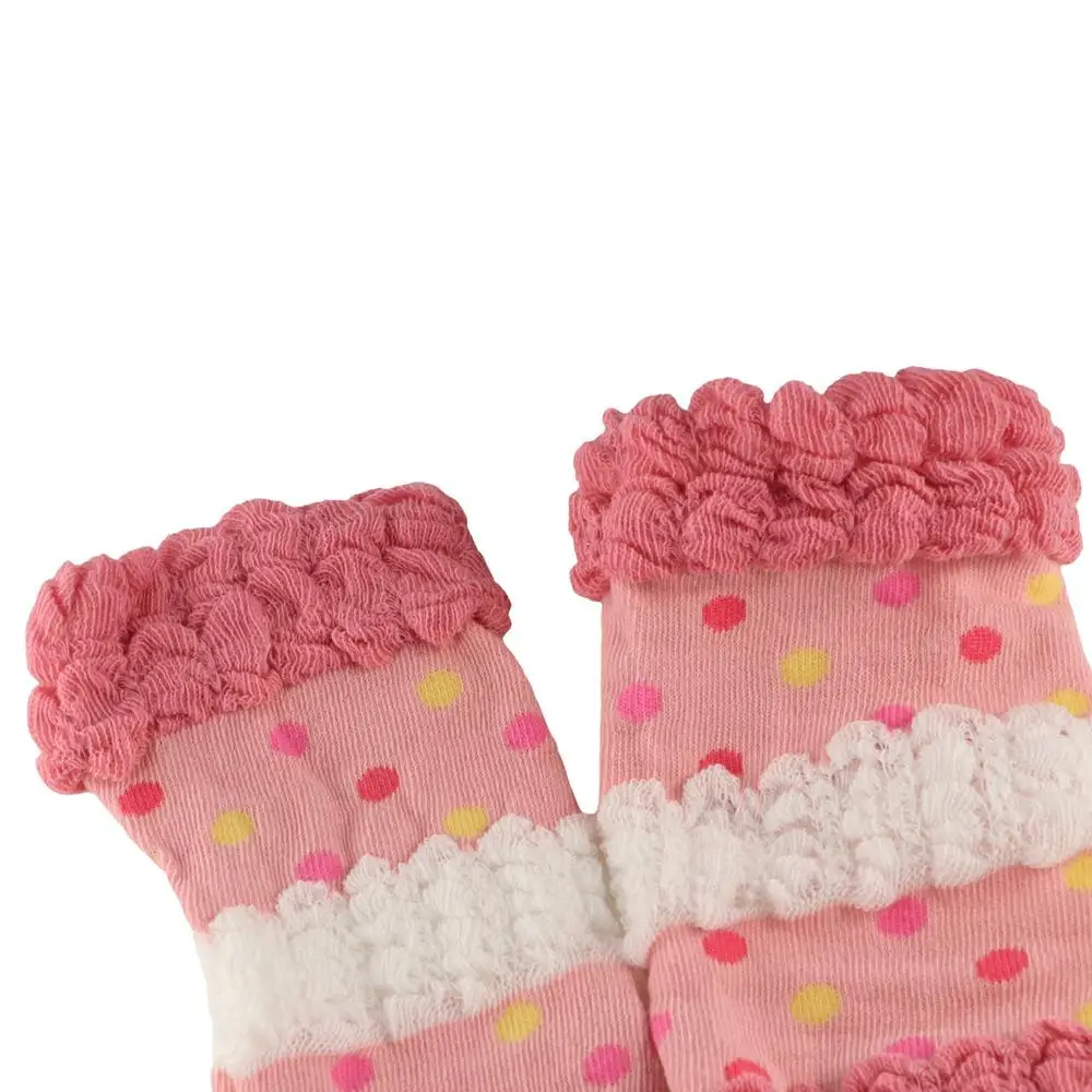 2 أزواج طويلة Y2K محبوك أكمام أذرع تبريد الوردي نقطة الشمس حماية JK لوليتا واقية من الشمس قفازات اليد مرنة المضادة للأشعة فوق البنفسجية #3