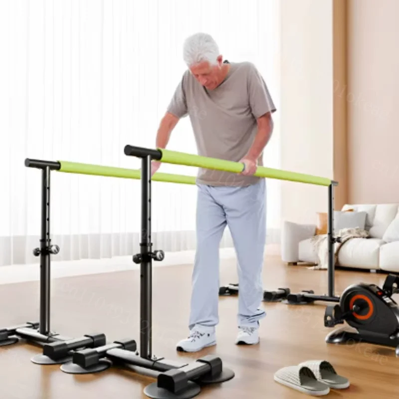 Rehabilitation Parallel Bars Height Adjustable Walking Assist Device Lower Limb Exercise Fitness Equipment for Home Useone
