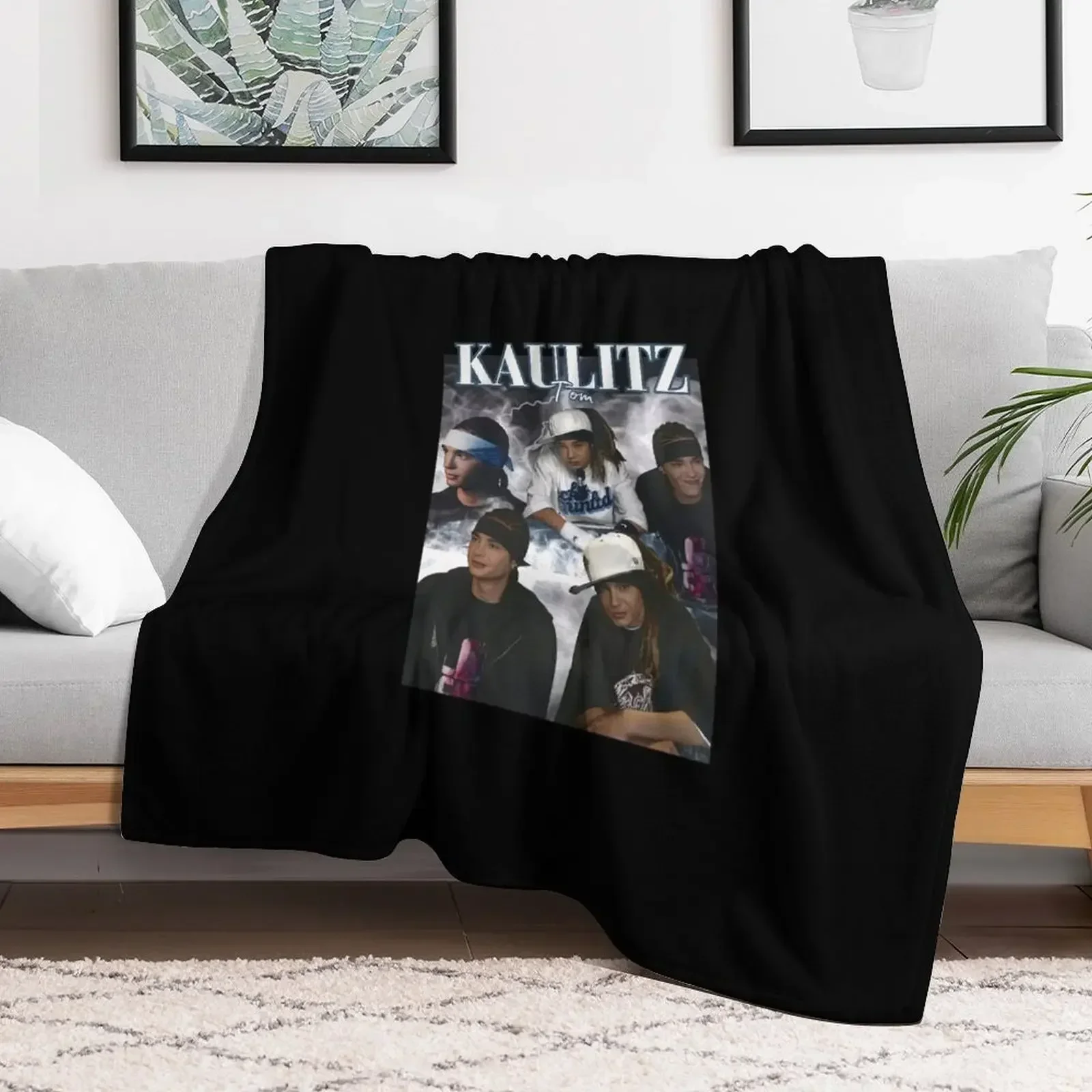 

Tokio Hotel Tom Kaulitz Throw Blanket Picnic Cute For Baby Fashion Sofas Blankets