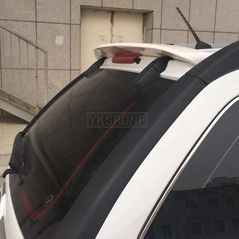 KLSHIRU Sportage 2005 2006 2007 2008 2009 2010 ABS Plastic Unpainted Primer Gray Color Rear Roof Spoiler for KIA Sportage