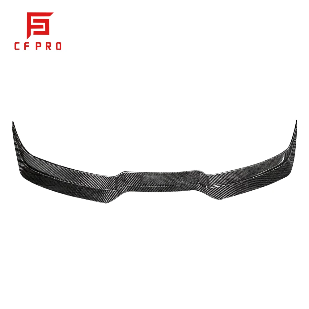 For Audi RS6 High Quality Carbon Fiber Forging Grain Car Trunk Lip Wings Tail RS6 Accessories Dedicated Decoration