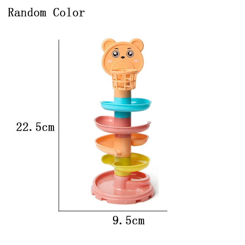 Brinquedos do bebê pista bola de rolamento bola deslizante mental torre de bola educação precoce montagem brinquedo brinquedos educação criança brinquedos