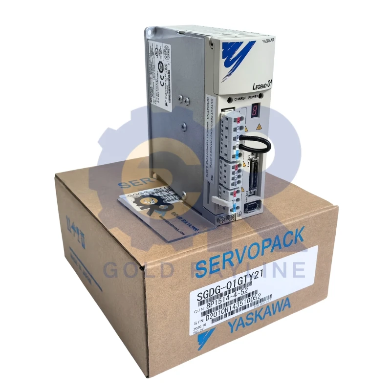 Novo servo drive SGDG-01GTY21 Yaskawa em estoque envio rápido