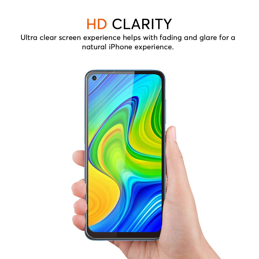 2PCS Full Cover Tempered Glass For Xiaomi Redmi 9 9A 9C 9T 10 4G 5G Screen Protector Glass Redmi Note 12 11 9 Pro 10 9T 9S Film