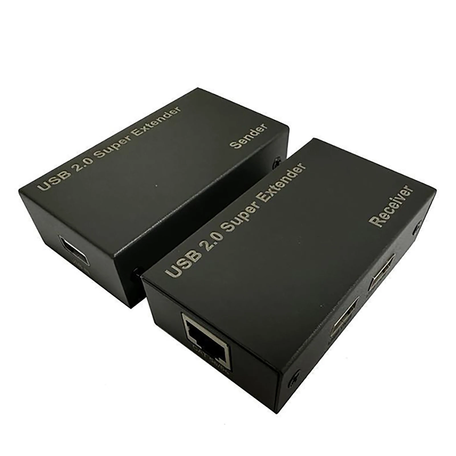 

Удлинитель USB длиной 50 м через RJ45 Cat5E/6 с 4-портовым выходом концентратора USB2.0