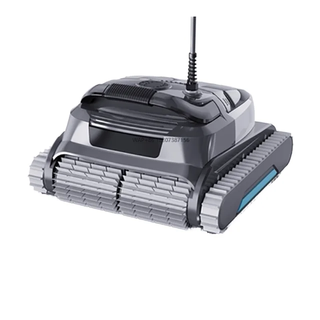 

Automatic Wireless Swimming Pool Cleaner Robot with 400m Coverage 4.5h Runtime & Efficient Cleaning