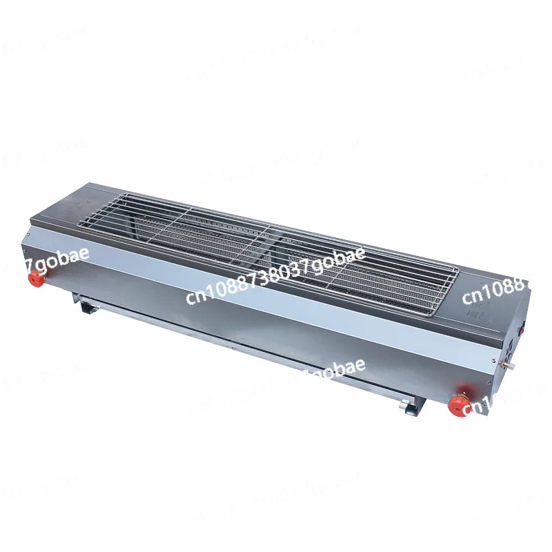 

Smokeless Grill Gas Skewer Gas Belt Fan Stove