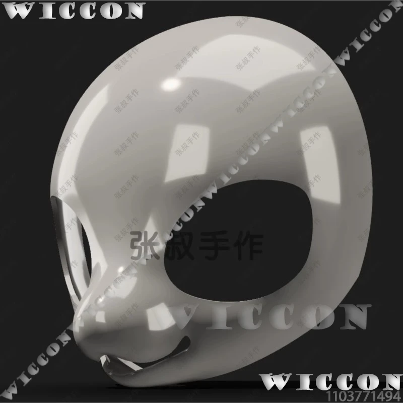 Kig Furry Animal Skull Cosplay Fursuit Kig Mask 3D Cute Kawaii Mask Girl Women Man Cos Gift Roleplay Carnival Outfit Customized