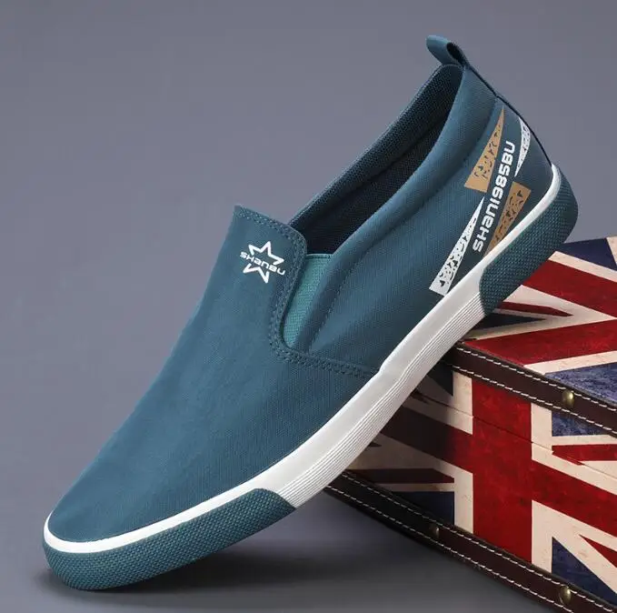 

Men's Casual Canvas Shoes Fashion Flats Driving Sneakers Comfortable Breathable Men's Footwear for Everyday