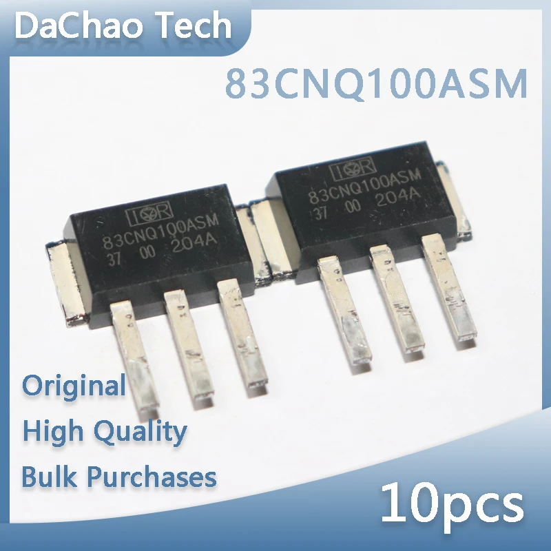 

10pcs 83CNQ100ASM 83CNQ100 100V 80A IR Schottky Diodes Rectifier Bridge D61-8SM Original New