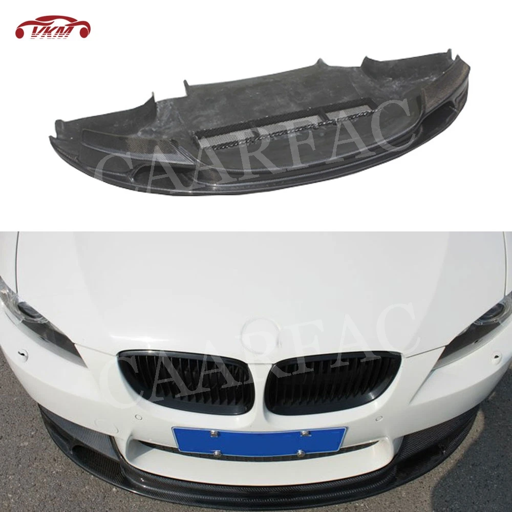 

carbon fiber front lip Spoiler for BMW 3 Series E90 E92 E93 M3 2009 2010 2011 2012 G Style Head Bumper Chin Guard