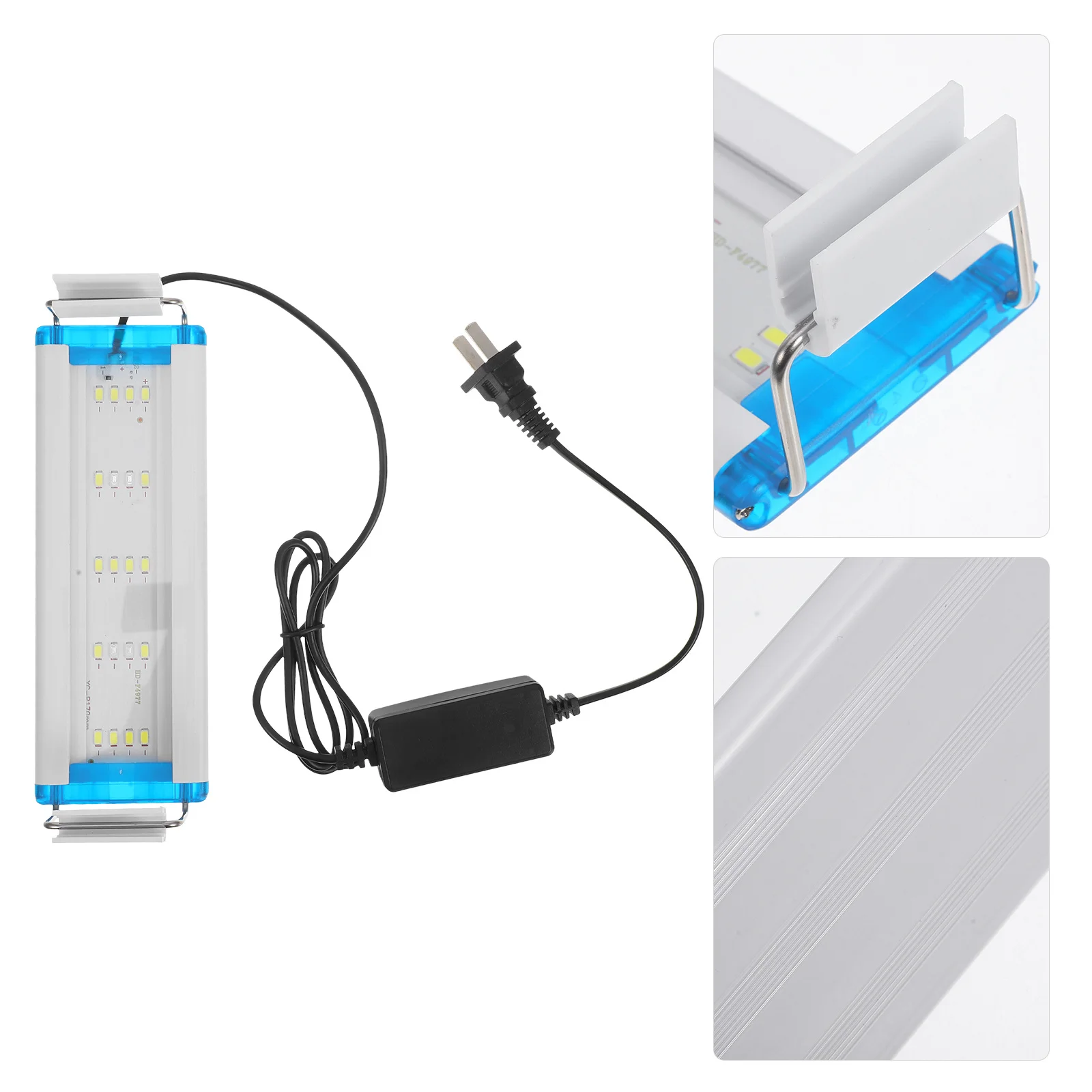 

Led Aquarium Light Waterproof Adjustable Bracket For Small Fish Tank Plant Efficient Lighting Marine