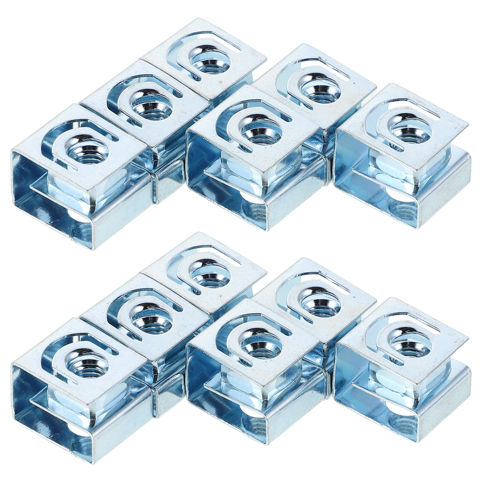 

25 Pcs High-strength Bending Nut Body Clamps Clip Automotive Fasteners Quality Carbon Steel Screw Clips Nuts Fastening Clip-on