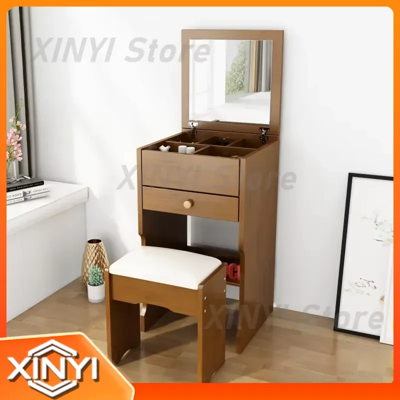 for Dresser Bedside Table Modern Simple Small Apartment Clamshell Dressing Table Storage Desk Minimalist Nightstand Living