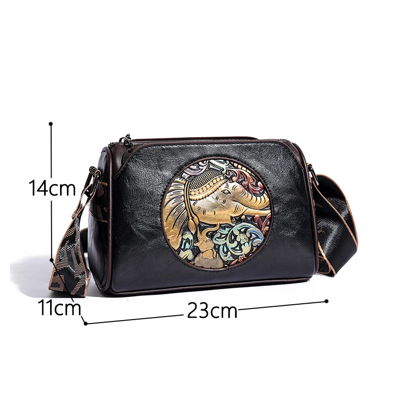 Retro Women\'s Shoulder Bags Hot Selling Women\'s Diagonal Straddle Bag Luxury Bag Designer Animal Embroidery Wallet Sac a Main