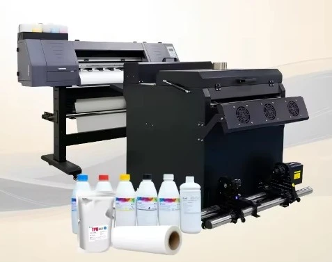 large-format digital dtf printer printing machine with Upgraded Version powder shaker