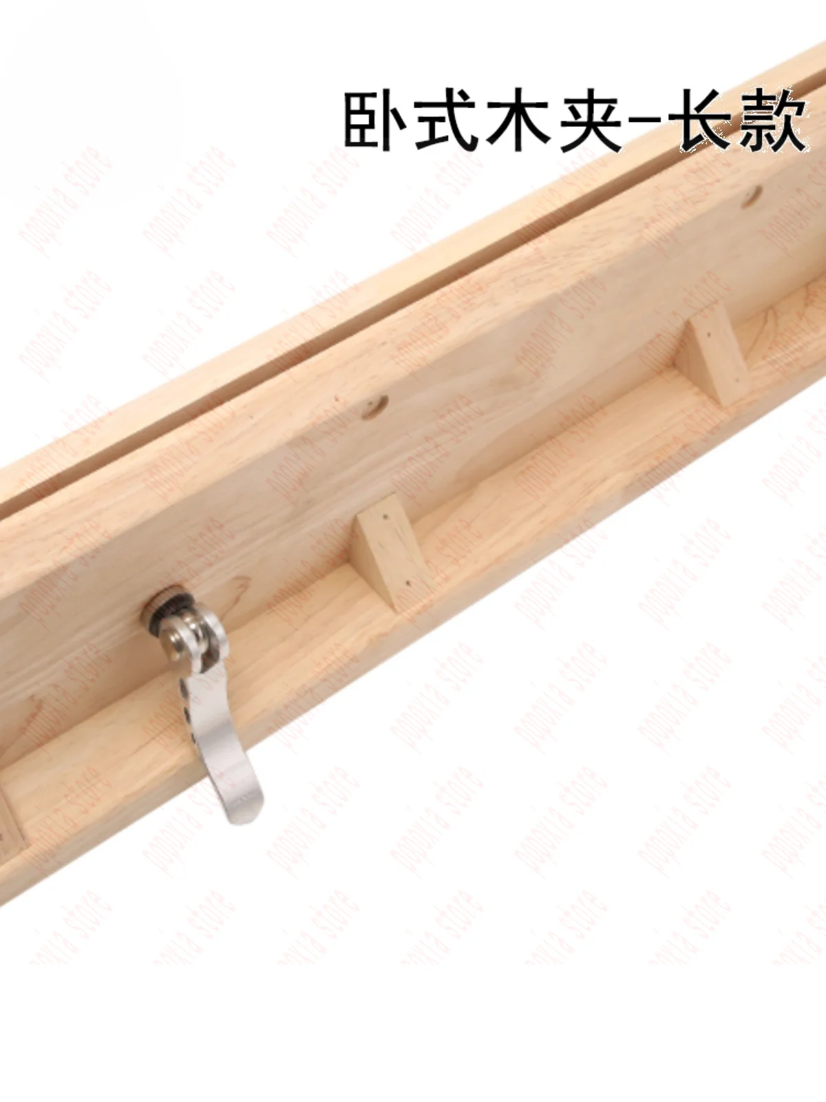 

DIY Tools Handmade Leather Goods Making Hand Sewn Wood Clip Horizontal Tabletop, Stitch Fixture, Frame