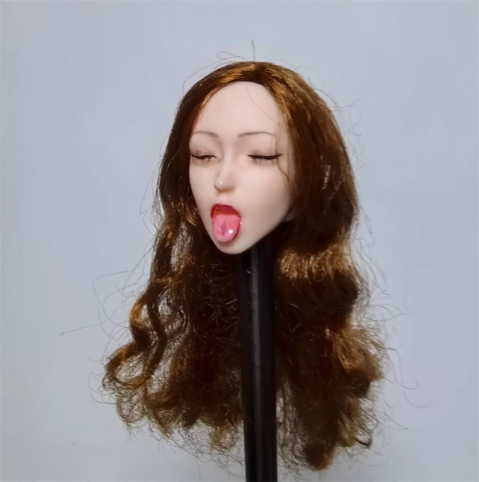 

1:6 Scale Close Eyes Model head Sculpt Expression Female Pale For 12" figure12'' Tbleague Ph Pale Figure Body