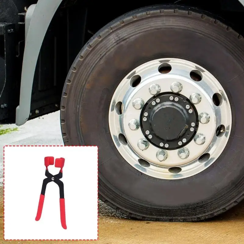 M76E Effizienter Abzieher für LKW-Felgen-Dekorationsabdeckungen, Stahl-Radmutternabdeckungs-Entfernungswerkzeug, einfach zu – Detail 2