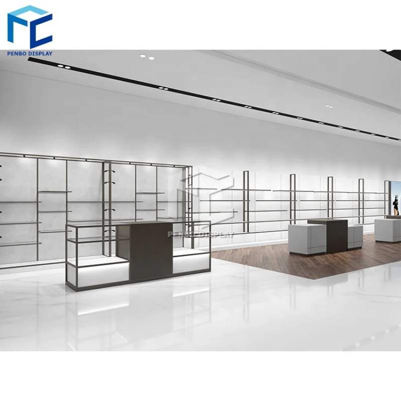 

2025customized.Factory Supply Shoes Showroom Rack Display Store Interior Design Shoe Shop Furniture Shoes