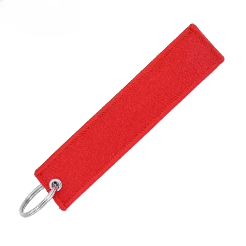 Personalisiertes Gurtband, Luftfahrt-Taschen-Schlüsselanhänger, individuelles Logo, Motorrad-Schlüsselanhänger, Druck, Name, Nummer, Stickerei, Band, Schlüsselanhänger