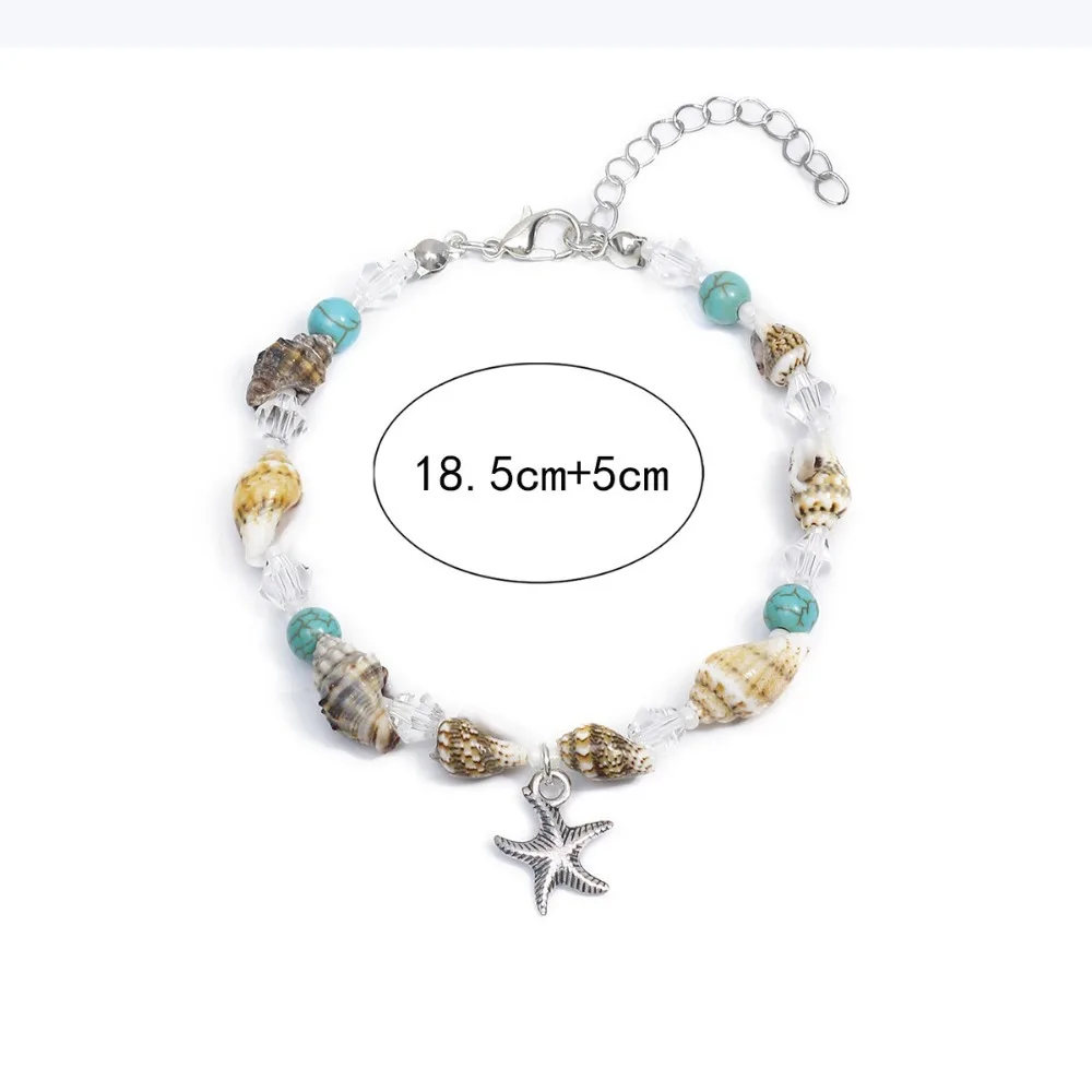 أنيقة اليد المنسوجة شل قلادة سبيكة شل بوهيميا نمط القلائد الديكور المجوهرات هدية #6