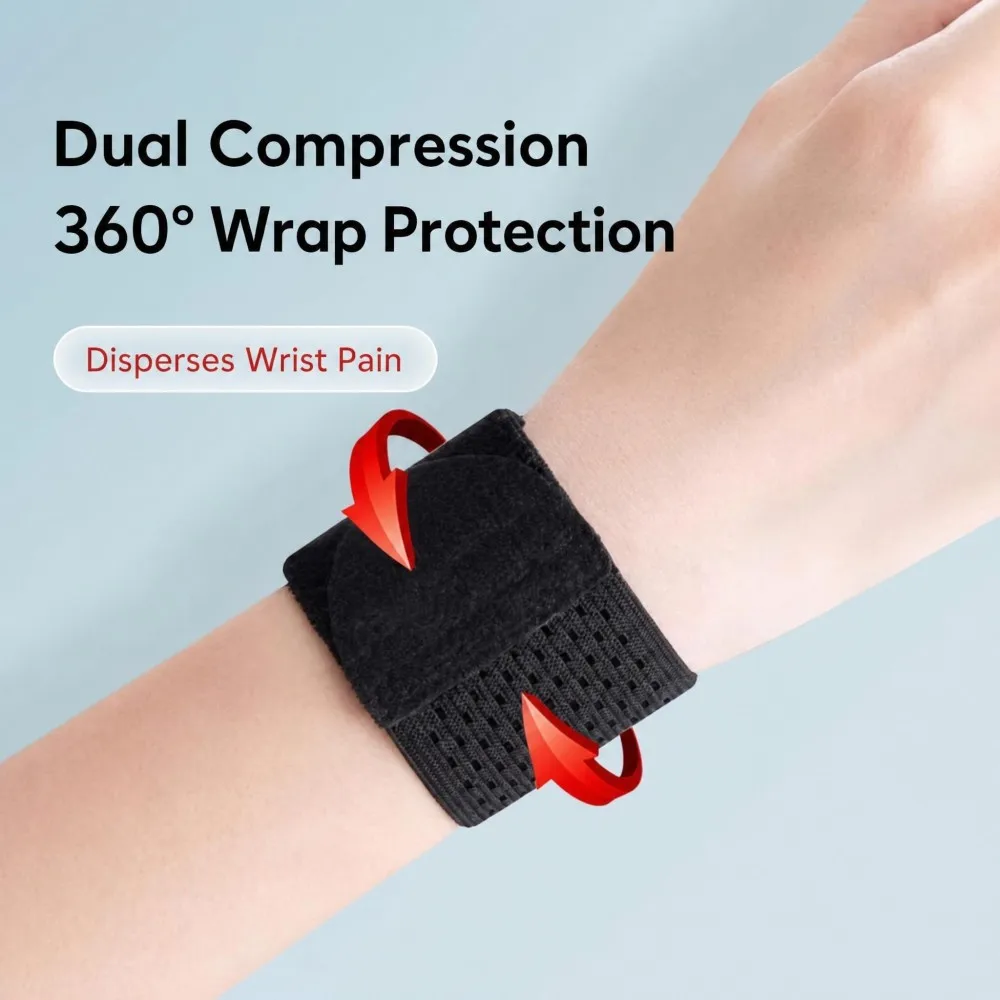 2pcs Wrist Support Straps, Ultra-Thin Compression Support Straps, Soft, High Elasticity, Adjustable Comfort, Suitable for Women image 5