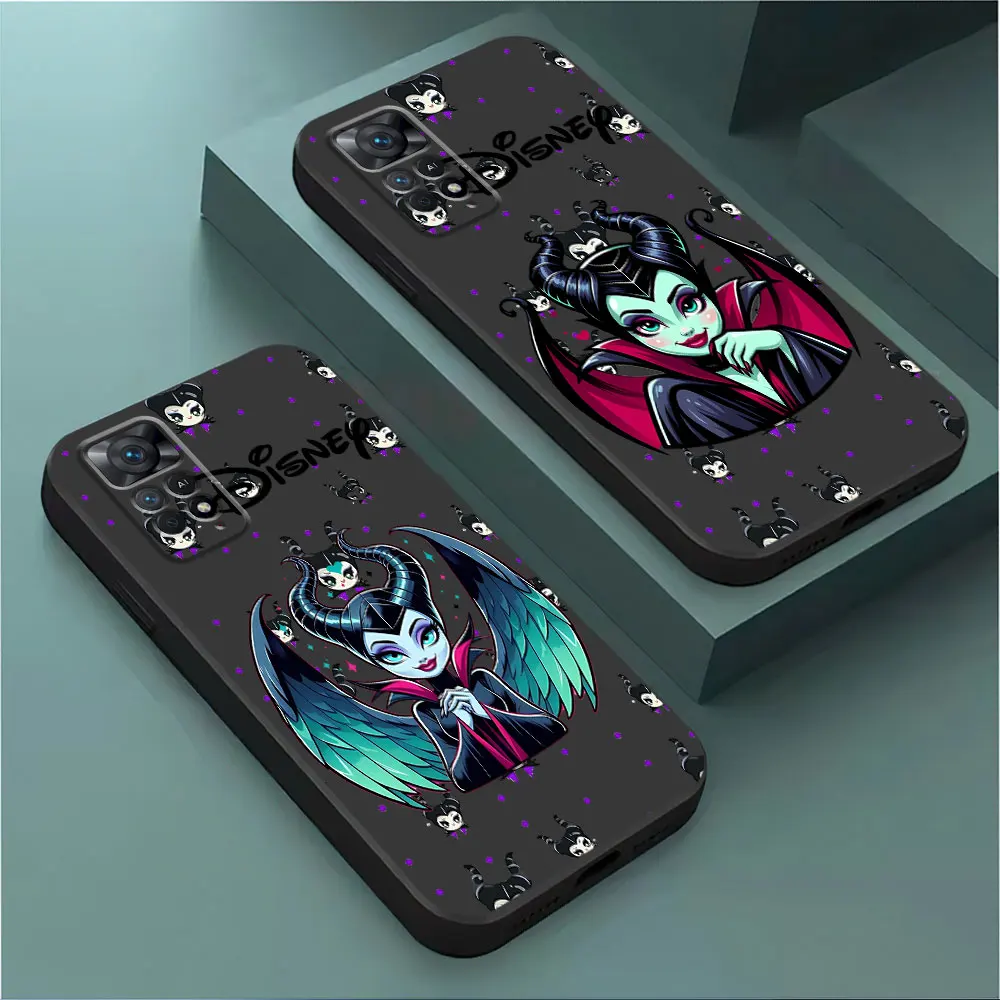 Disney Poshion Queen witch Phone Case for Xiaomi Redmi Note 10 12 8T 11S 9S 10S 12S 9T 13 Pro 11 Pro 9 8 7 Silicone Cover Armor